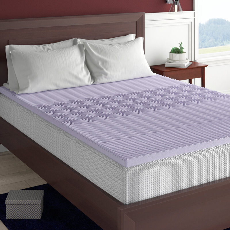 Zoned Lavender 2" Memory Foam Lavender Infused
